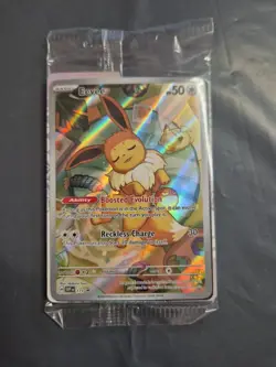 Pokemon Eevee Sealed Promo SVP173 Prismatic Evolutions ETB Pokemon Card - Image 1