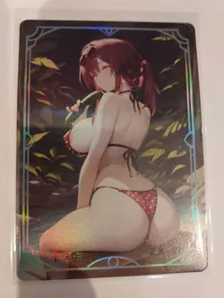 under the nightgown anime waifu card zx-21 - Image 2