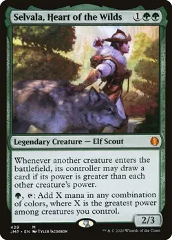Selvala, Heart of the Wilds ~ Jumpstart 2021 [ NearMint ] [ Magic MTG ] - Image 1