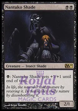 Nantuko Shade 1x FOIL MTG Magic 2011 Core Set Rare MINT black - Image 1
