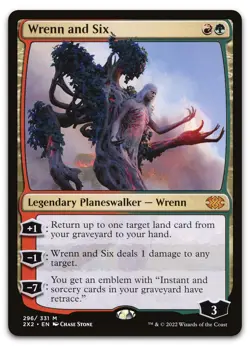 Wrenn and Six #296 (NM) Double Masters 2022 2X2 Magic MTG - Image 1