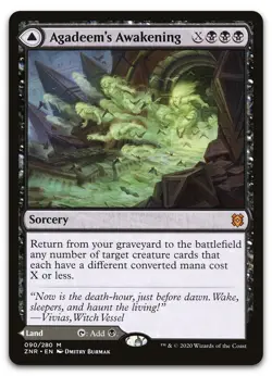 Agadeem's Awakening #90 (NM) Zendikar Rising ZNR Magic MTG - Image 1