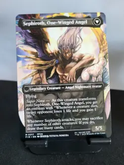 Sephiroth Fabled SOLDIER/Sephiroth One-Winged Angel ALT Final Fantasy NM ENG MTG - Image 2