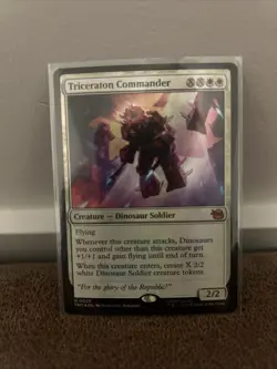 Triceraton Commander Teenage Mutant Ninja Turtles Foil - Image 2