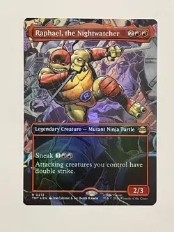 Raphael, the Nightwatcher (Borderless) Teenage Mutant Ninja Turtles Foil - Image 1