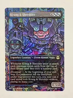 Krang & Shredder (Borderless) Teenage Mutant Ninja Turtles Foil - Image 1