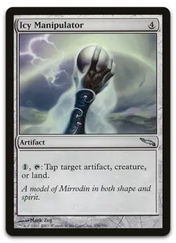 Icy Manipulator #186 (NM) Mirrodin MRD Magic MTG - Image 1