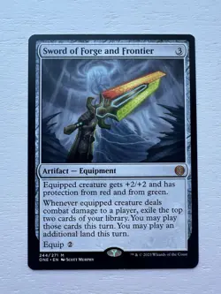 MTG Sword of Forge and Frontier Phyrexia: ONE #244 NM - Image 1