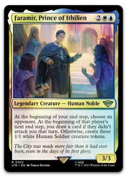 Faramir, Prince of Ithilien #202 (Foil) (NM) Lord of the Rings LTR Magic MTG - Image 1