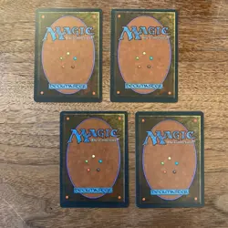 4x Drudge Skeletons NM+ NEVER PLAYED MTG Fourth 4th Ed. Magic x4 FAST SHIPPING - Image 2