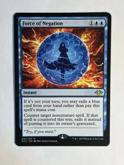 MTG - Modern Horizons - Force of Negation - 052 - NM - Image 1