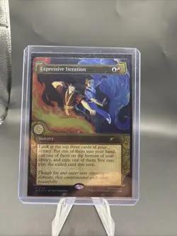 Expressive Iteration 2305 Foil Secret Lair Drop Avatar Magic The Gathering - Image 1