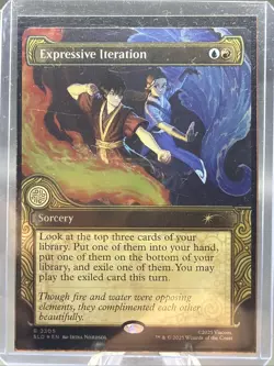 Expressive Iteration 2305 Foil Secret Lair Drop Avatar Magic The Gathering - Image 2