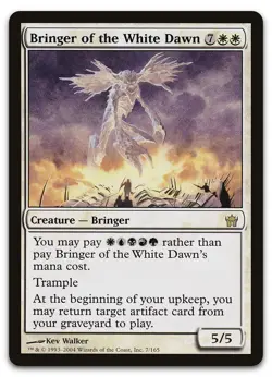 Bringer of the White Dawn #7 (LP) Fifth Dawn 5DN Magic MTG - Image 1