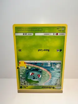 Bulbasaur 001/025 Promo McDonald's 25th Anniversary Promos Pokemon LP - Image 2