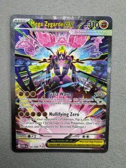 Mega Zygarde EX Perfect Order SIR 120/088 Pokemon Card TCG Full Art MINT - Image 2