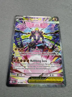 Mega Zygarde EX Perfect Order SIR 120/088 Pokemon Card TCG Full Art MINT - Image 3