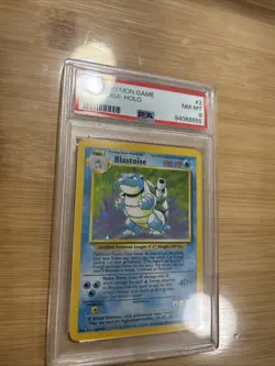 Blastoise 1999 Pokemon Game- Holo #2- PSA 8 - Image 2