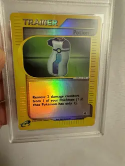 2002 Pokemon - Potion Reverse Holo E Reader Expedition Base 156/165 PSA 9 MINT! - Image 4