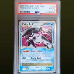 2009 POKEMON PLATINUM PALKIA G LV.X-HOLO #125 PSA 6 - Image 1