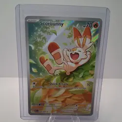 Scorbunny 225/217 Ascended Heroes Pokemon TCG Illustration Rare Holo - Image 1