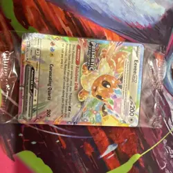 2025 Pokemon Prismatic Evolutions Eevee EX 075/131 Stamped Promo Sealed - Image 2