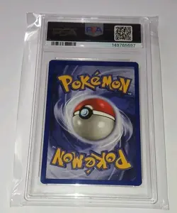 Vintage PIKACHU #58 - Base Set - Yellow Cheeks PSA 7 NM 🌟 Pokemon 1999 - Image 4