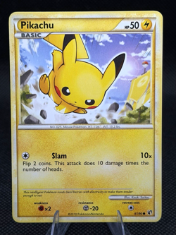 Pokemon TCG Pikachu 61/90 Undaunted Regular NM - Image 1