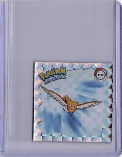 Pidgey Pokemon 1999 Artbox Series 1 Sticker Pr19 Nintendo Vintage Holo Rare - Image 3