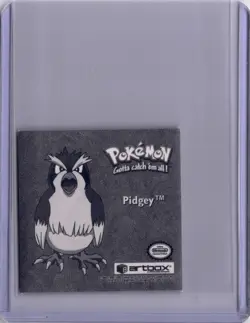 Pidgey Pokemon 1999 Artbox Series 1 Sticker Pr19 Nintendo Vintage Holo Rare - Image 4