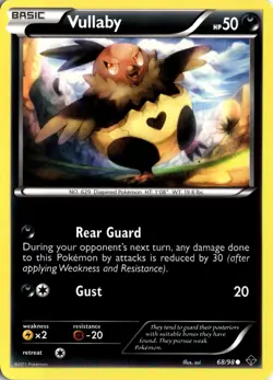 Vullaby 68/98 Emerging Powers Pokemon Card TCG - Image 1