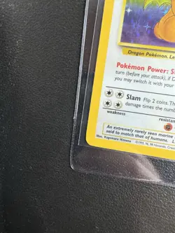 Pokemon Dragonite NEAR MINT 4/62 Fossil Holo Rare Unlimited English 1999 - Image 4