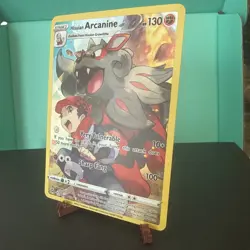 Hisuian Arcanine TG08/TG30 SWSH11: Lost Origin Trainer Gallery NM Pokemon - Image 3