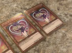 Yu-Gi-Oh! NM 3X Dark Magician Girl MVP1-ENG56 1st Edition Gold Rare Playset - Image 4