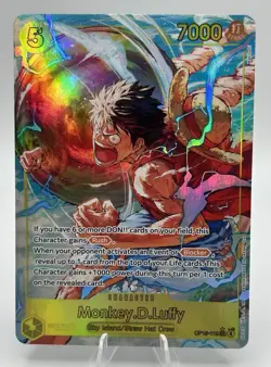 Monkey.D.Luffy OP15-119 Alternate Art Adventure on Kami's Island English NM - Image 1