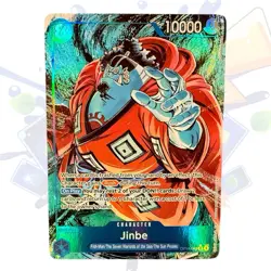 Jinbe - OP14-049 (Alternate Art) One Piece The Azure Sea's Seven Foil NM - Image 1