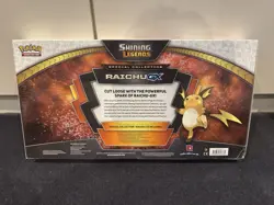 Pokemon Shining Legends Raichu GX Special Collection Box Sealed - Image 2