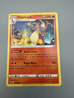 Pokemon TCG Vivid Voltage Charizard 25/185 Rare Card - Image 2