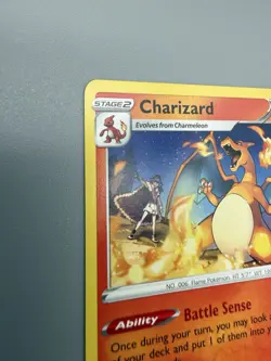 Pokemon TCG Vivid Voltage Charizard 25/185 Rare Card - Image 3