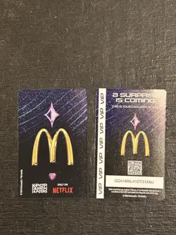 KPop Demon Hunters x McDonald's Photo Cards Ultra Rare Heart Rumi Jinu NEW - Image 2