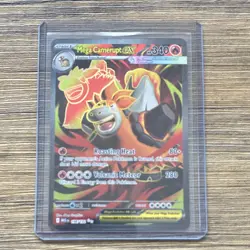 Pokemon Mega Camerupt EX Ultra Rare Holo 156/132 Me01 English 340 HP Card - Image 1