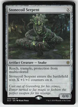 MP-01 Played Stonecoil Serpent 235 Throne of Eldraine R - Image 1