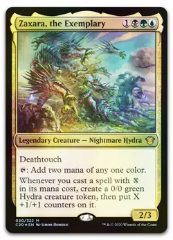Zaxara, the Exemplary #20 (Foil) (NM) Commander 2020 C20 Magic MTG - Image 1