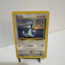 Pokemon Dratini 26/102 Dragon Uncommon 40 HP Regular Card English - Image 1