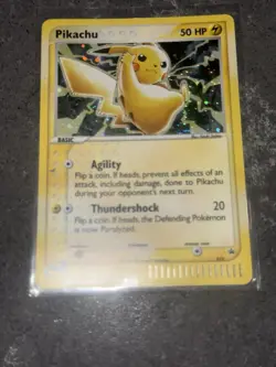 Pokemon TCG Pikachu 012 Nintendo Promo Holo Basic 2003 English BLACK STAR - Image 1