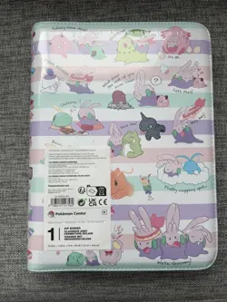 We’re Goomy Zip Binder Sealed Pokemon Center Exclusive: 9 Pockets 20 Pages - Image 1