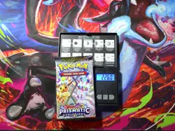 VERY HEAVY! GOD PACKUU SIRUU 22.60g Prismatic Evolutions Pokemon Booster - Image 1