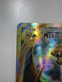 Pokemon M Charizard EX 101/108 Evolutions Ultra Rare Full Art Mega Holo 220 HP - Image 3