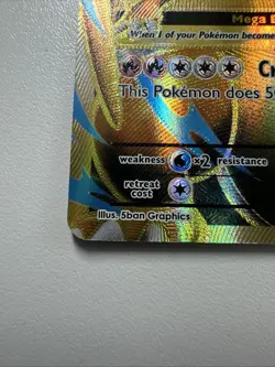 Pokemon M Charizard EX 101/108 Evolutions Ultra Rare Full Art Mega Holo 220 HP - Image 5
