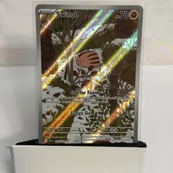 Swinub 165/159 Illustration Rare Journey Together English Pokemon TCG NM - Image 1